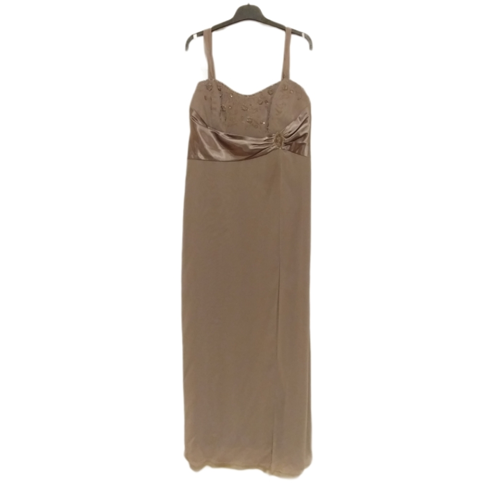Formal Dress with Beading and matching Wrap